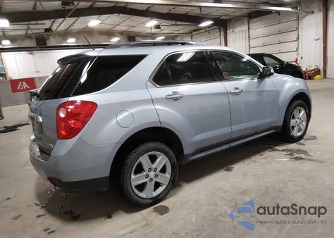 2014 Chevrolet Equinox Ltz z USA, uszkodzony, nr VIN 2GNALDEKXE6363375